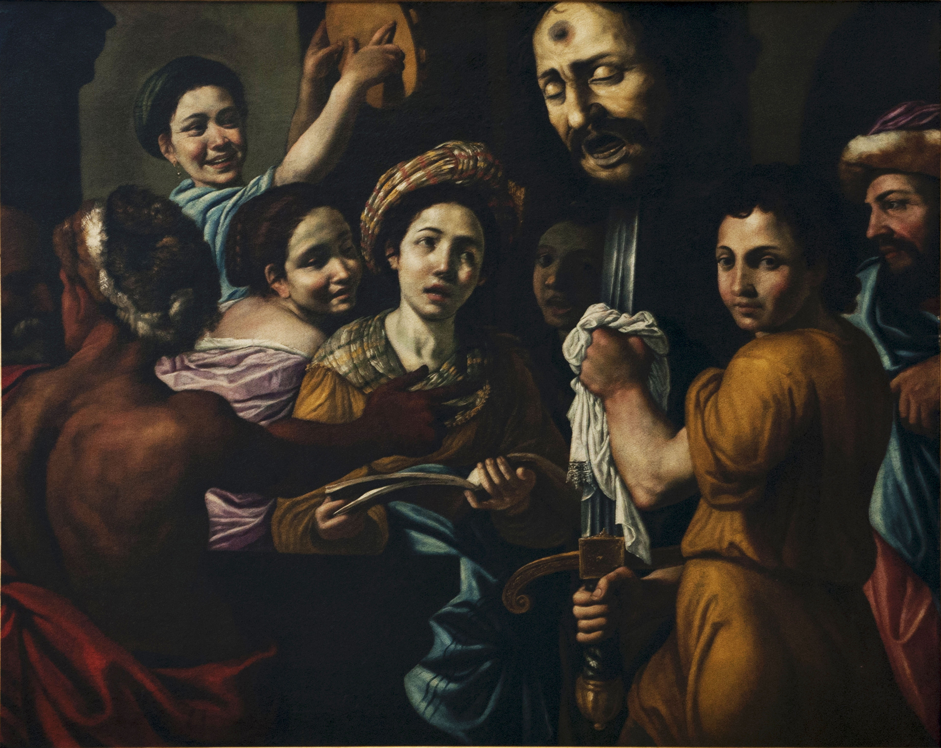 Luigi Rodriguez (attribuito), David con la testa di Golia; sec. XVII., inizi.