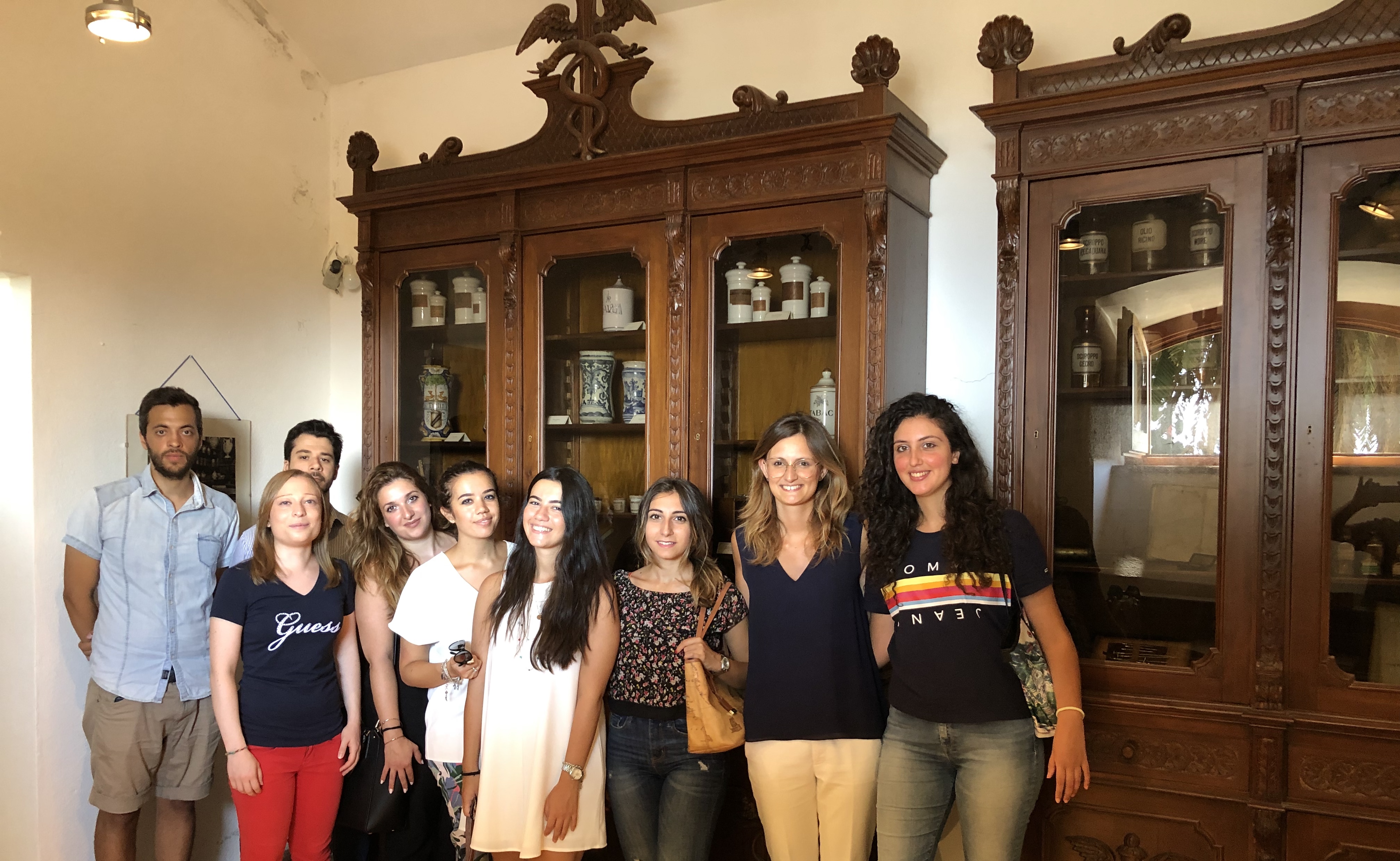 Studenti in visita al museo
