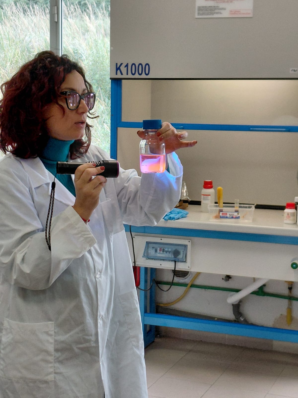 G. Galilei di Spadafora giorno 5 Febbraio.  Seminario: Frontiere della Chimica Moderna, sfide ed opportunità per il futuro  Laboratorio: Lab-to-Life: Il percorso della Chimica dal laboratorio al mondo reale.