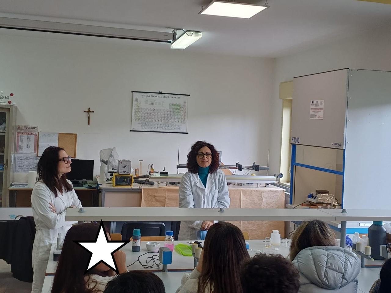 G. Galilei di Spadafora giorno 5 Febbraio.  Seminario: Frontiere della Chimica Moderna, sfide ed opportunità per il futuro  Laboratorio: Lab-to-Life: Il percorso della Chimica dal laboratorio al mondo reale.