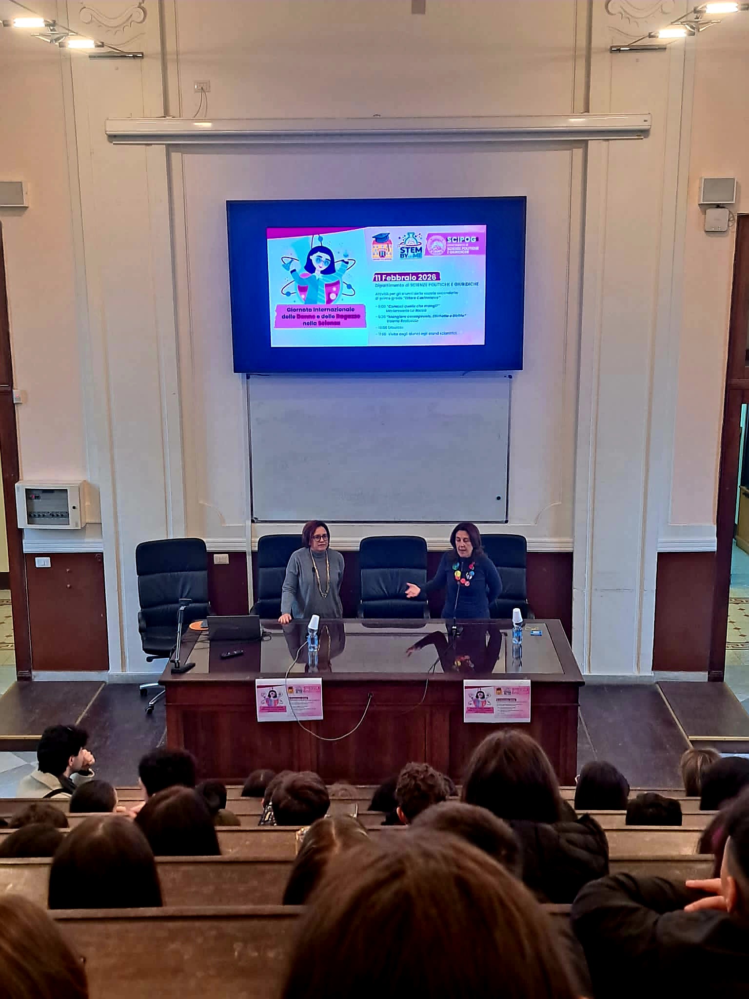 Giornata Internazionale delle Donne e delle Ragazze nella Scienza" - 11 Febbraio - Scienze Politiche