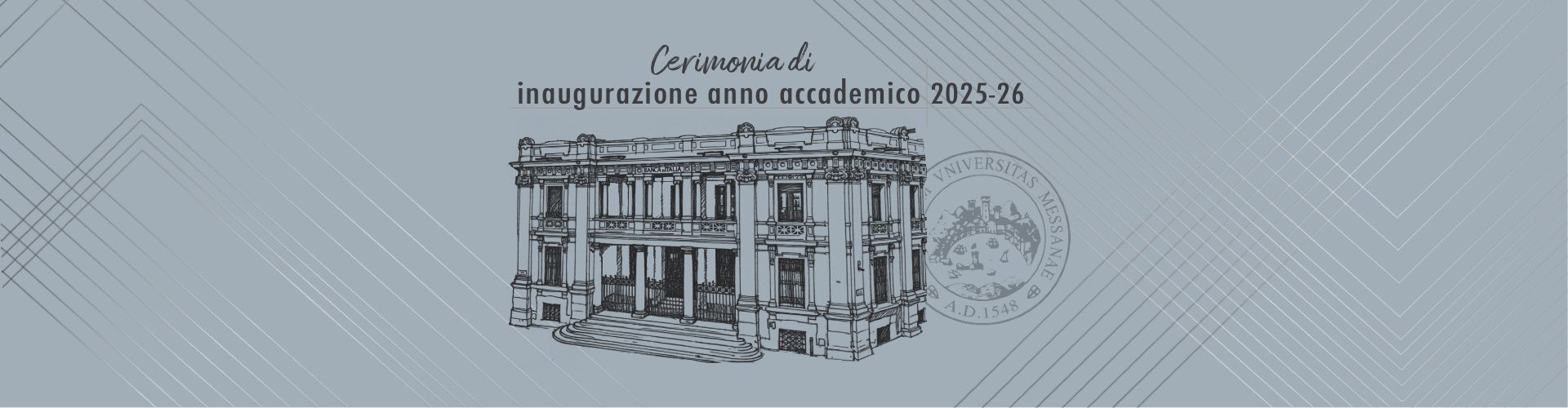 Cerimonia di inaugurazione dell'a.a. 2025/26