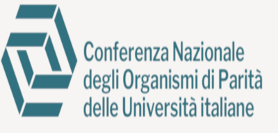 Logo conferenza nazionale degli organismi di parità delle università italiane