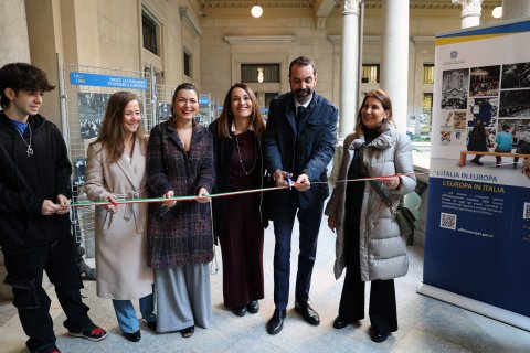 Mostra "L'Italia in Europa, L'Europa in Italia"