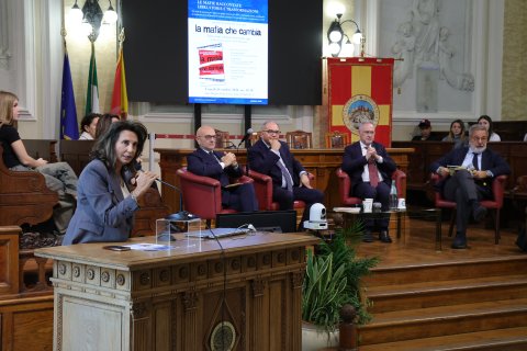 Presentato in Aula Magna il volume sulla mafia che cambia