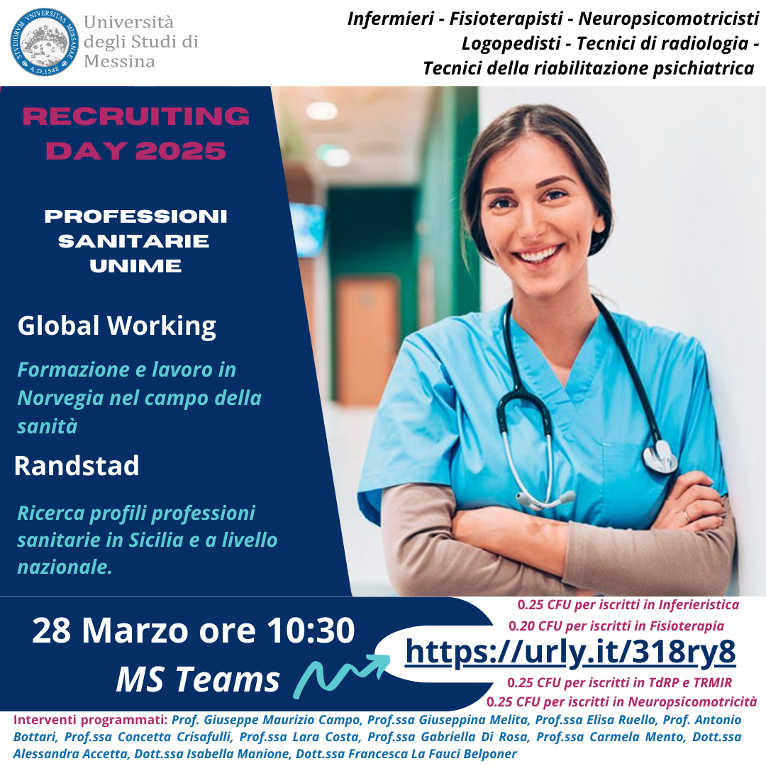 Recruiting Day - Professioni Sanitarie Unime