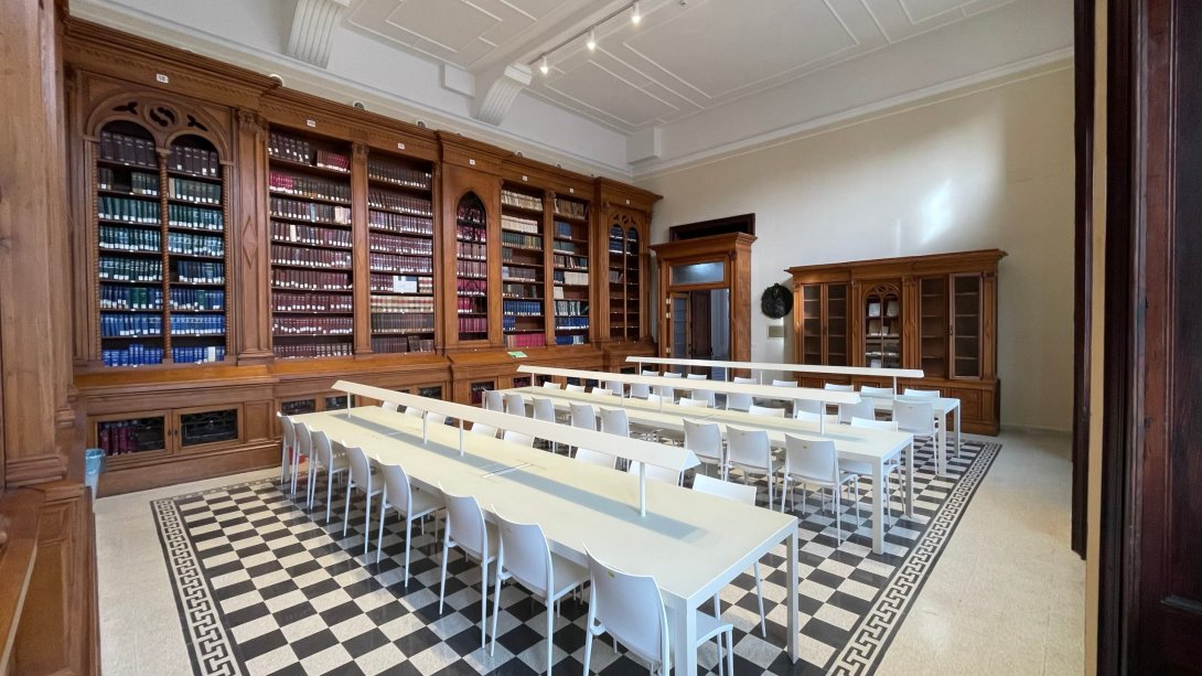 Sala lettura Rettorato