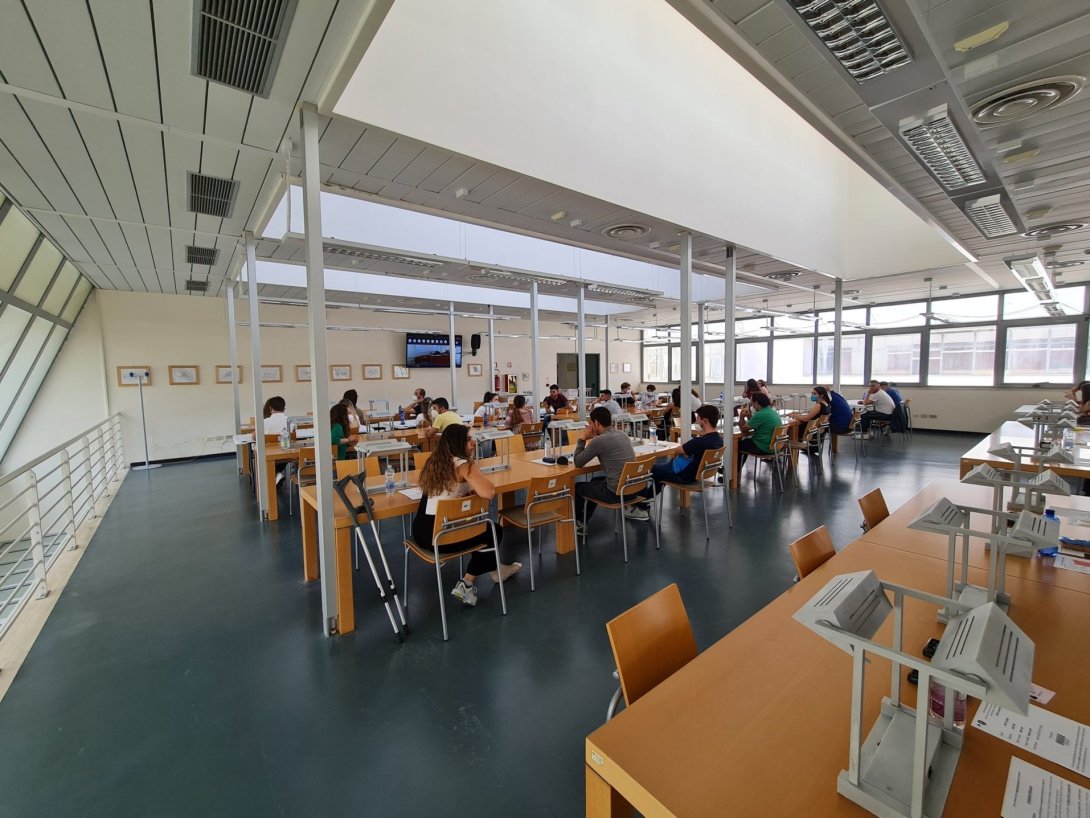 Sala lettura Papardo